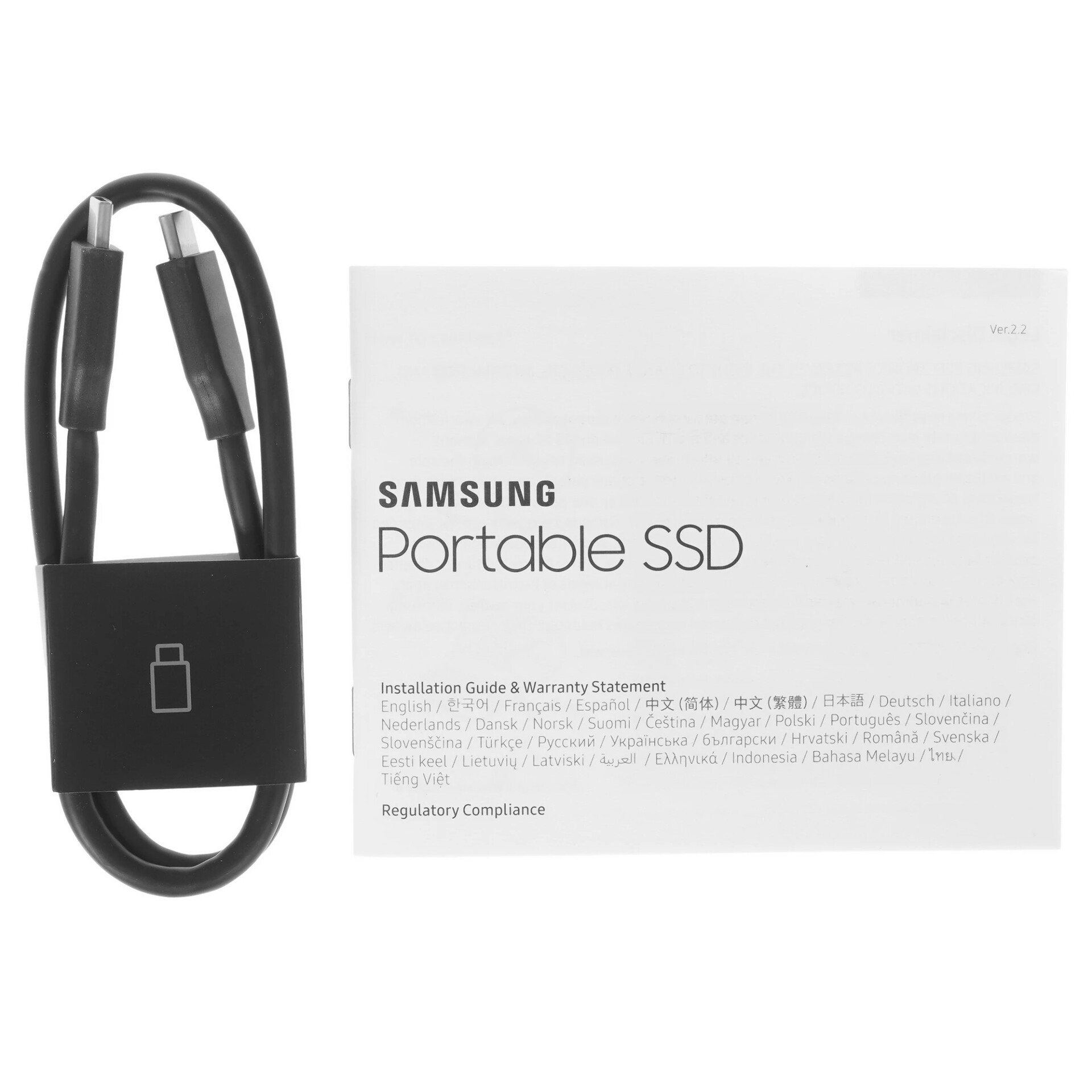 2000 ГБ Внешний SSD Samsung T5 EVO [MU-PH2T0S/WW]
