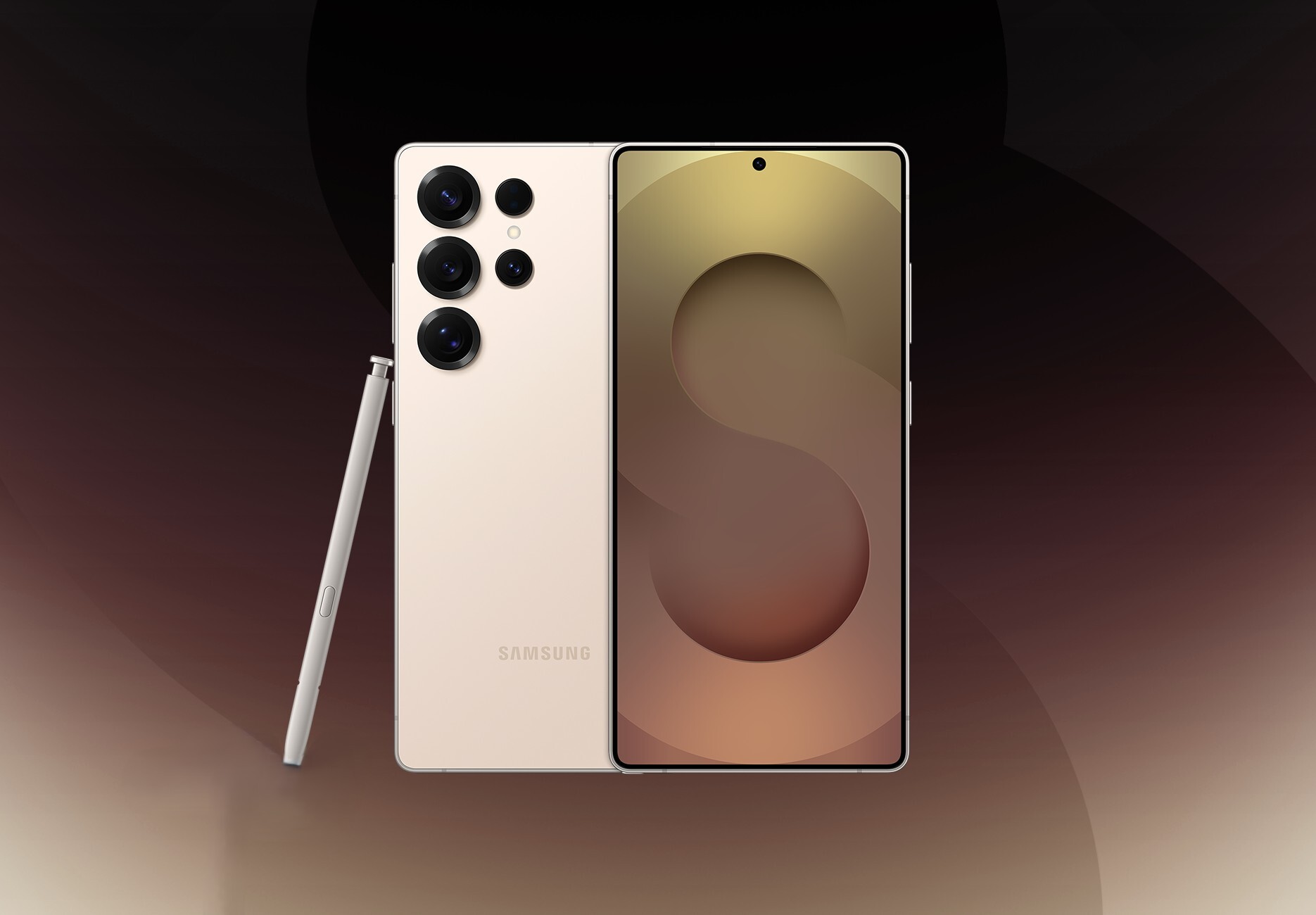 Телефон Samsung Galaxy S25 Ultra 12/1 ТБ, цвет: розово-золотой титан (Titanium Pinkgold)