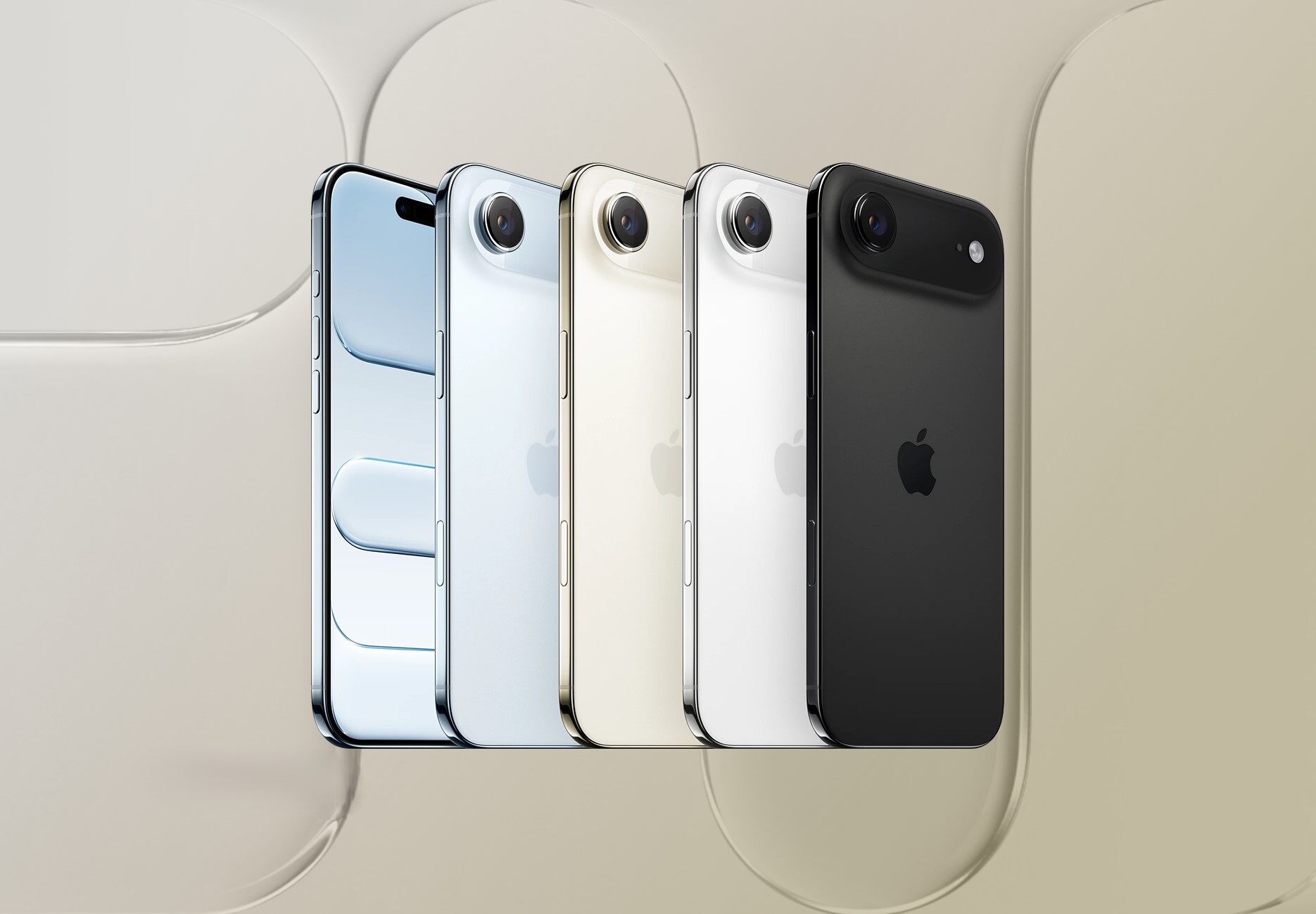 Телефон Apple iPhone Air 256 ГБ, eSim (электронная SIM-карта), цвет: светлое золото (Light Gold)