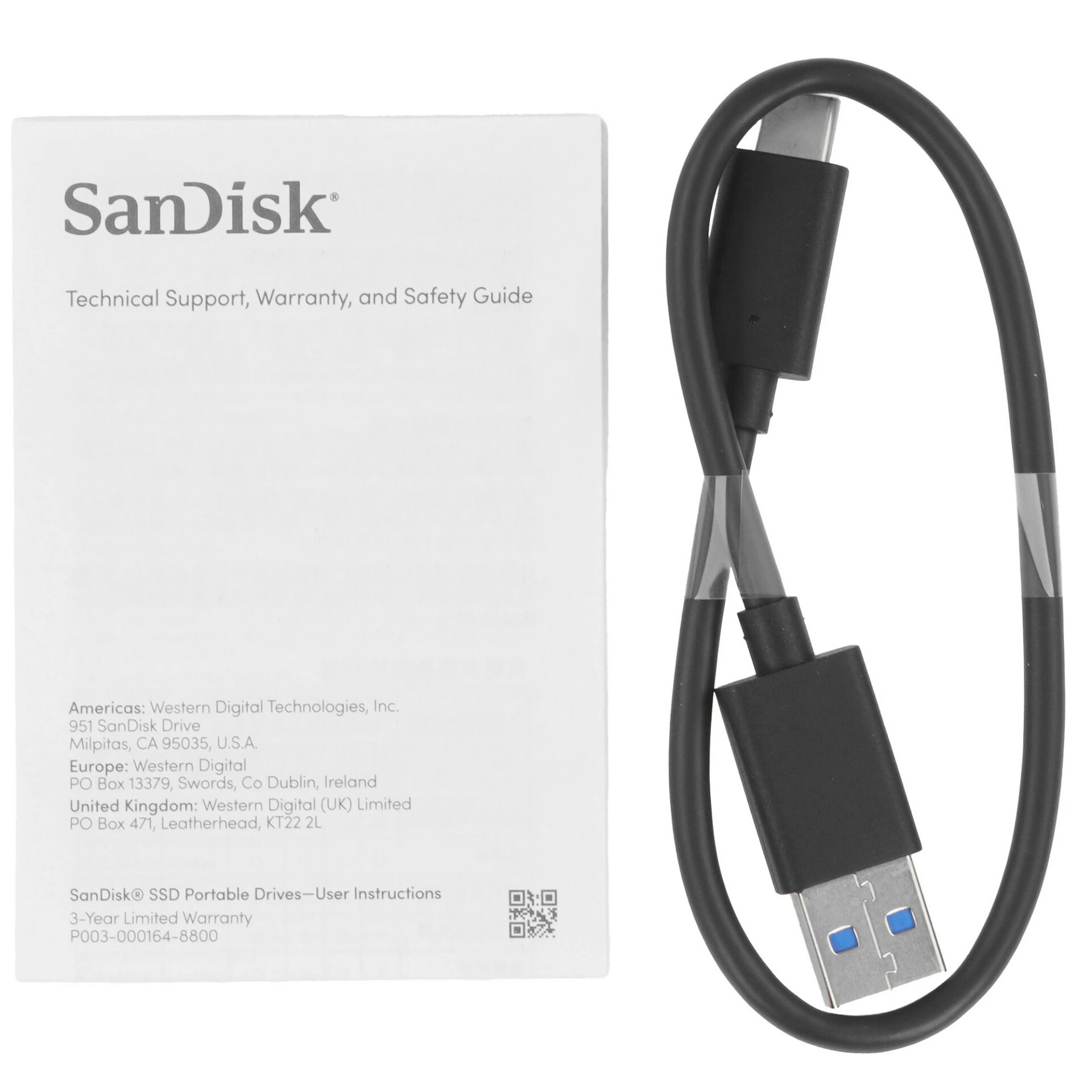 1000 ГБ Внешний SSD SanDisk [SDSSDE30-1T00-Z26]