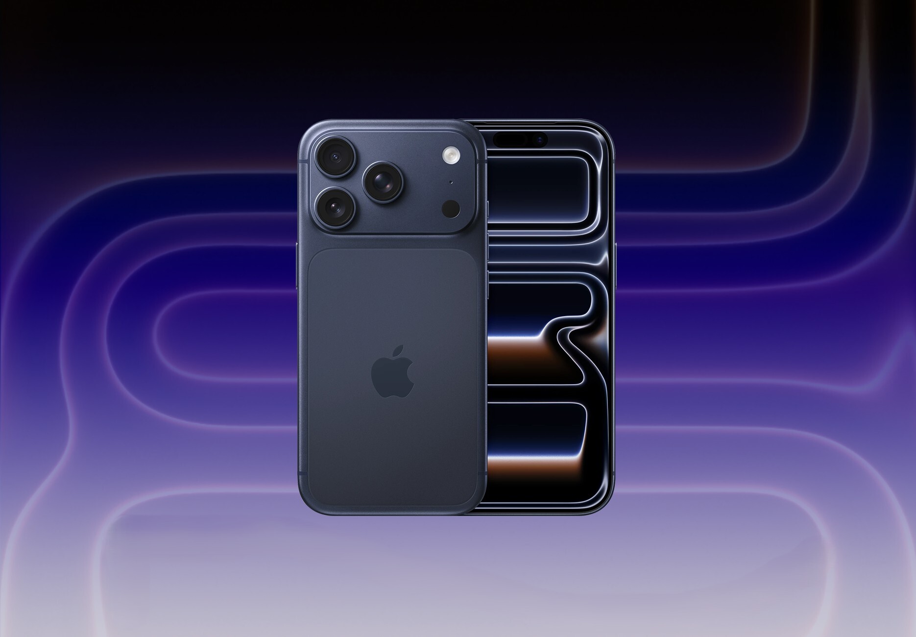 Телефон Apple iPhone 17 Pro 1 ТБ, eSim (электронная SIM-карта), цвет: глубокий синий (Deep Blue)