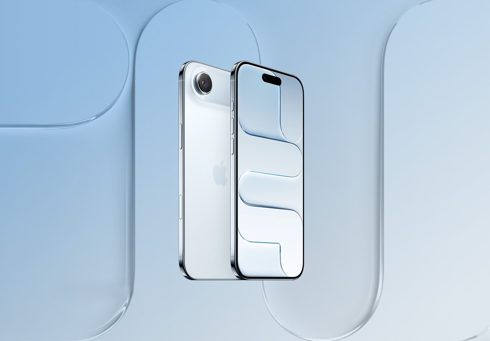 Телефон Apple iPhone Air 256 ГБ, eSim (электронная SIM-карта), цвет: небесно-голубой (Sky Blue)