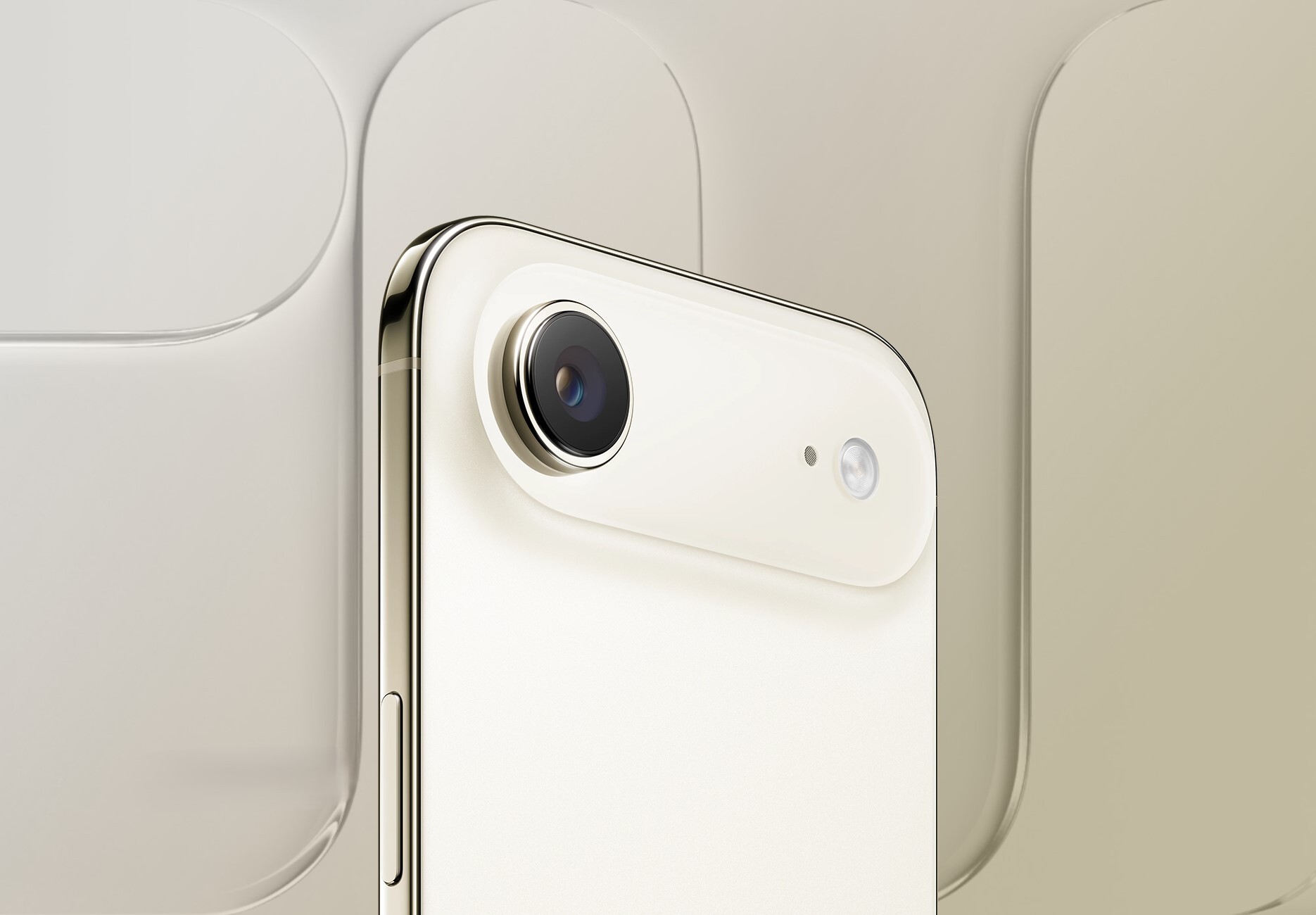 Телефон Apple iPhone Air 1 ТБ, eSim (электронная SIM-карта), цвет: светлое золото (Light Gold)