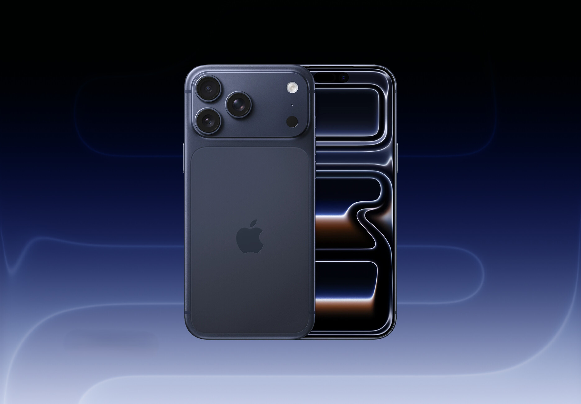 Телефон Apple iPhone 17 Pro Max 1 ТБ, eSim (электронная SIM-карта), цвет: глубокий синий (Deep Blue)