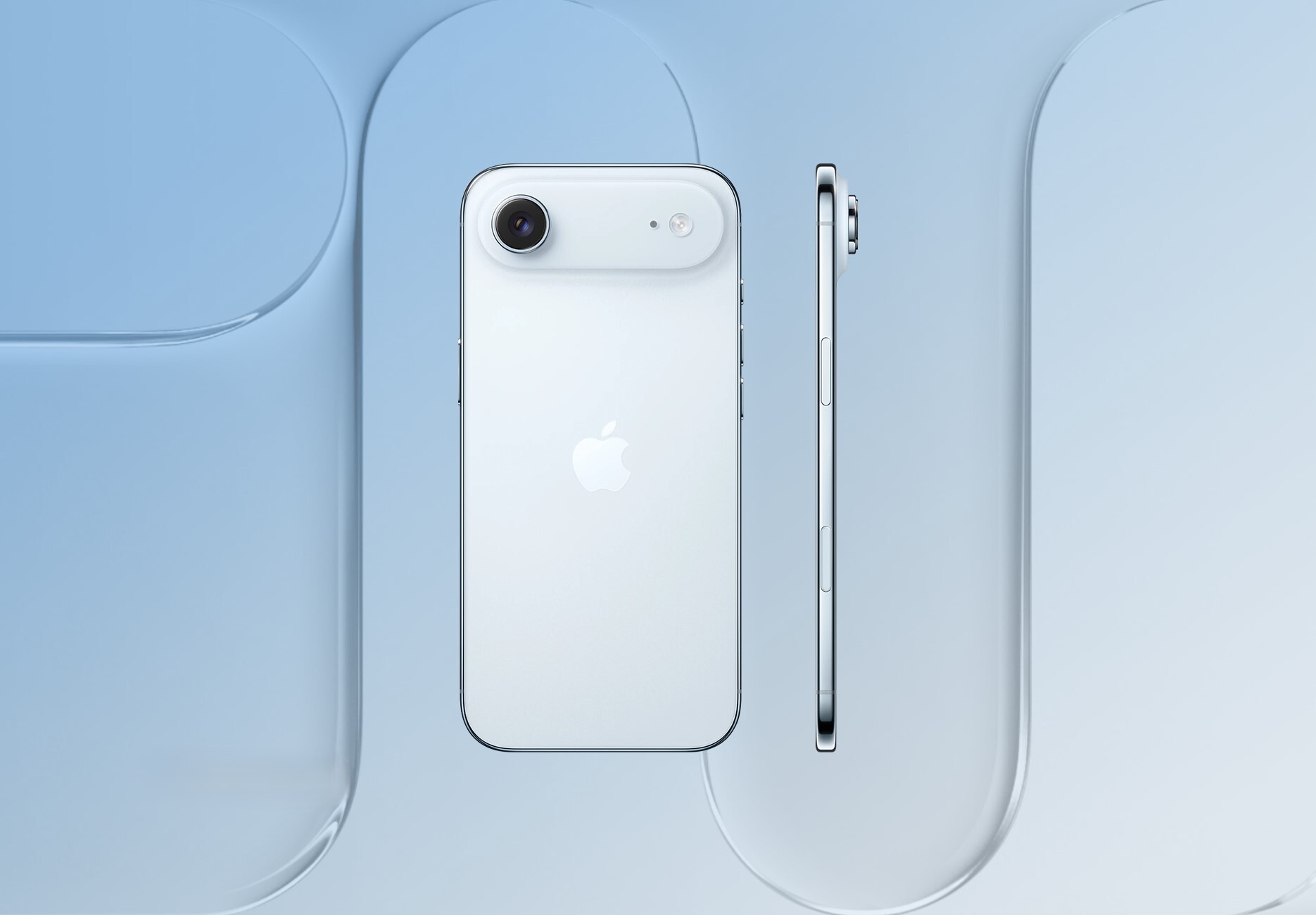 Телефон Apple iPhone Air 256 ГБ, eSim (электронная SIM-карта), цвет: небесно-голубой (Sky Blue)