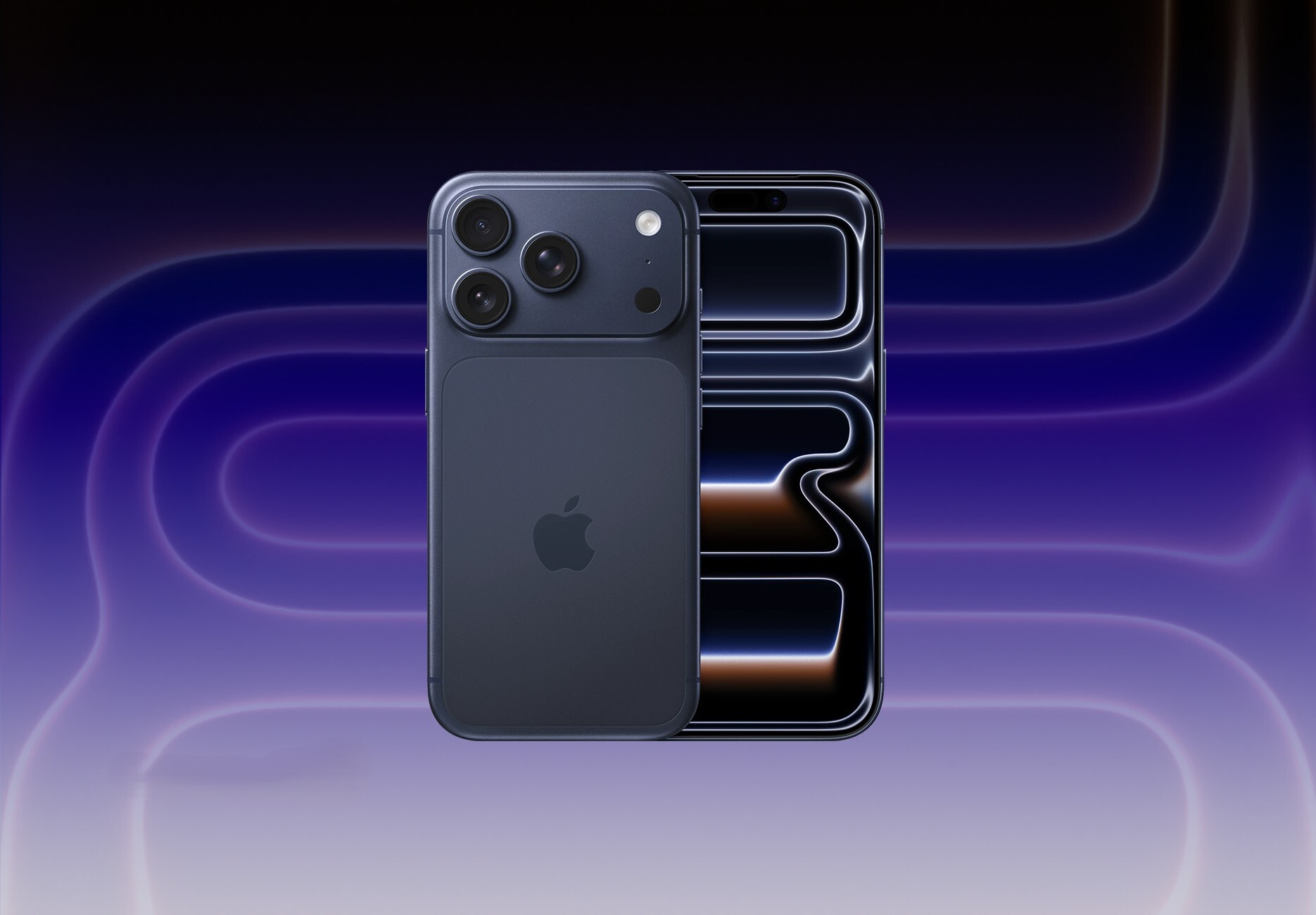 Телефон Apple iPhone 17 Pro 256 ГБ, eSim (электронная SIM-карта), цвет: глубокий синий (Deep Blue)