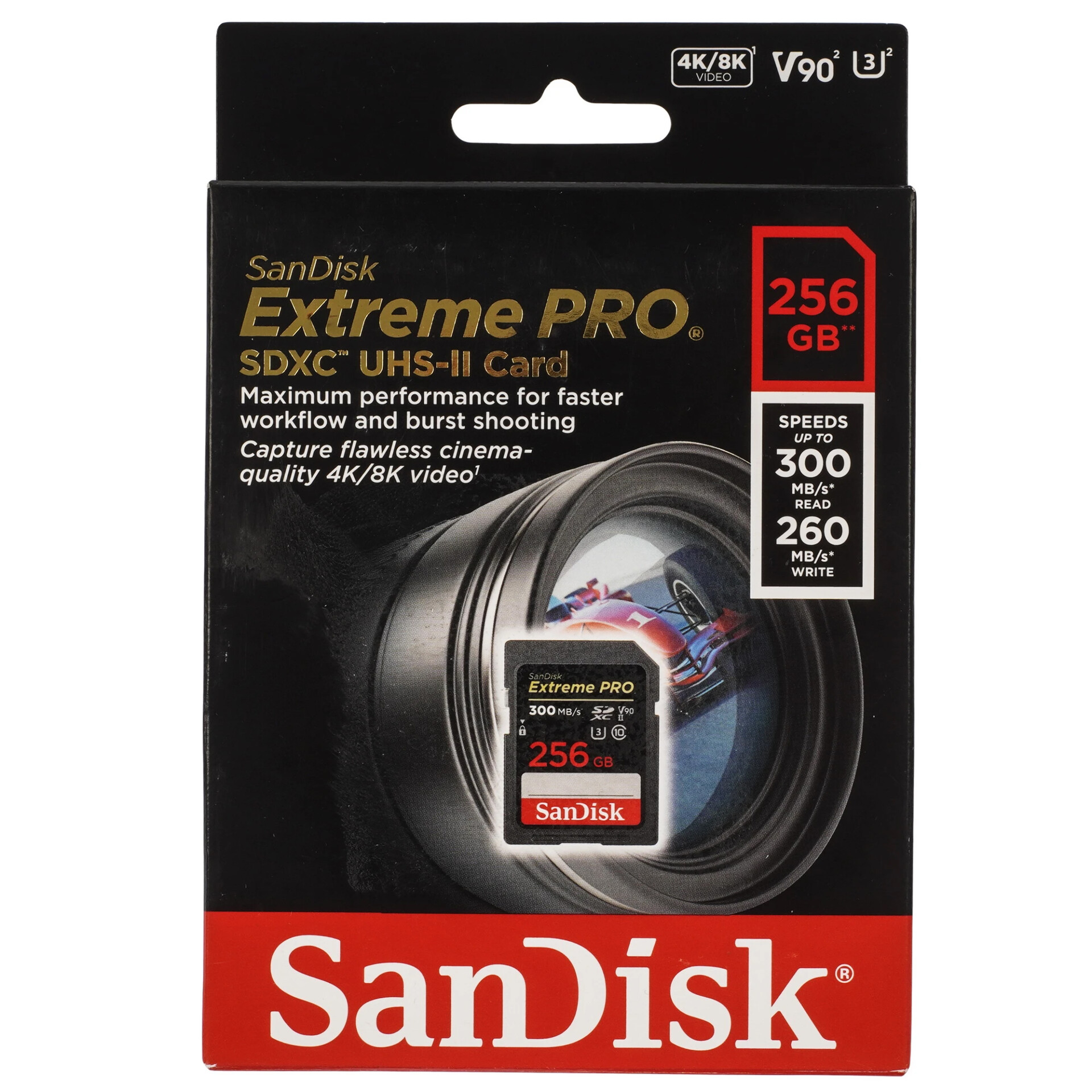 Карта памяти SanDisk Extreme Pro SDXC 256 ГБ [00000426944]