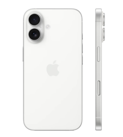 Смартфон Apple iPhone 16 Plus 128GB White (Белый) nano-Sim + eSim Смартфон Apple iPhone 16 Plus 128GB White (Белый) nano-Sim + eSim