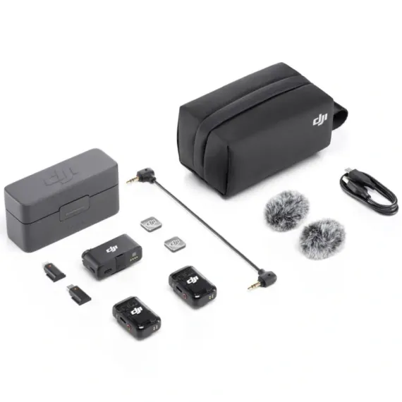 Беспроводная система DJI Mic 2 (2 TX + 1 RX + Charging Case) Беспроводная система DJI Mic 2 (2 TX + 1 RX + Charging Case)