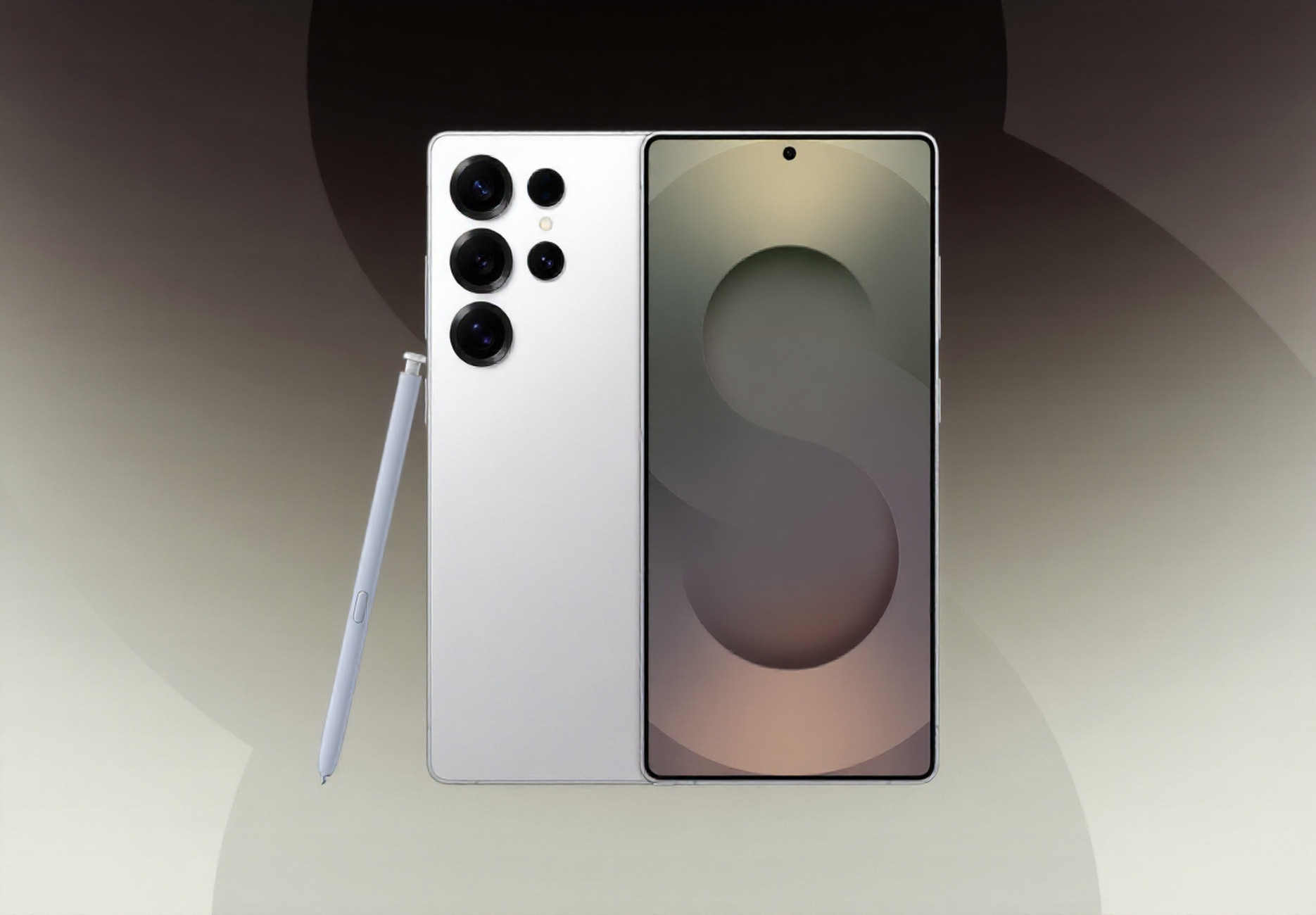 Телефон Samsung Galaxy S25 Ultra 12/256 ГБ, цвет: бело-серебристый титан (Titanium Whitesilver)