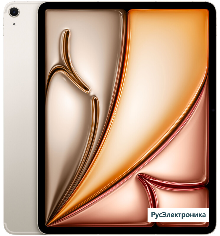Планшет Apple iPad Air (M3, 2025) 11" 128Gb Wi-Fi, "сияющая звезда" (MC9Y4)
