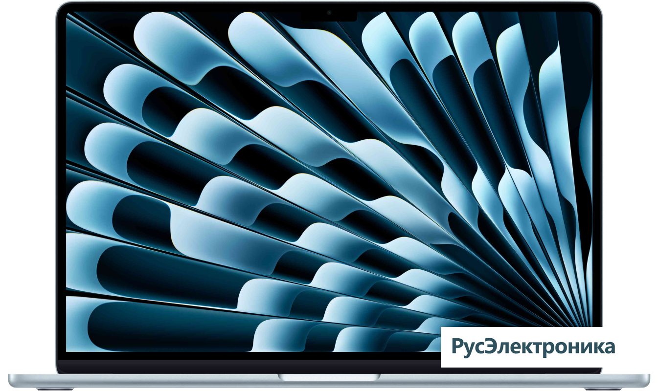 Ноутбук Apple MacBook Air 15" (M5, 10C CPU, 10C GPU, 32Gb, 1Tb SSD), "небесно-голубой" (Z1M1000K2)