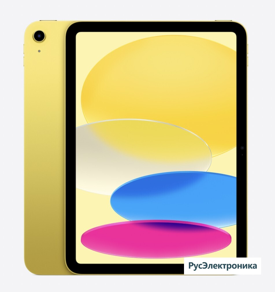 Планшет Apple iPad 10.9 (2022) 64GB Wi-Fi Yellow (Желтый) MPQ23
