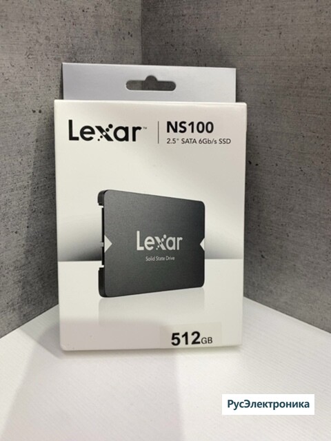 SSD диск Lexar NS100 512Gb 2.5 SATA 6GB/s [LNS100-512RB]