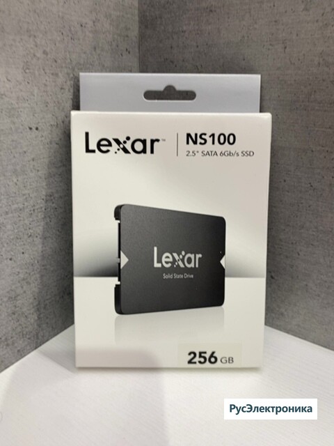 SSD диск Lexar NS100 256Gb 2.5 SATA 6gb/s [LNS100-256RB]