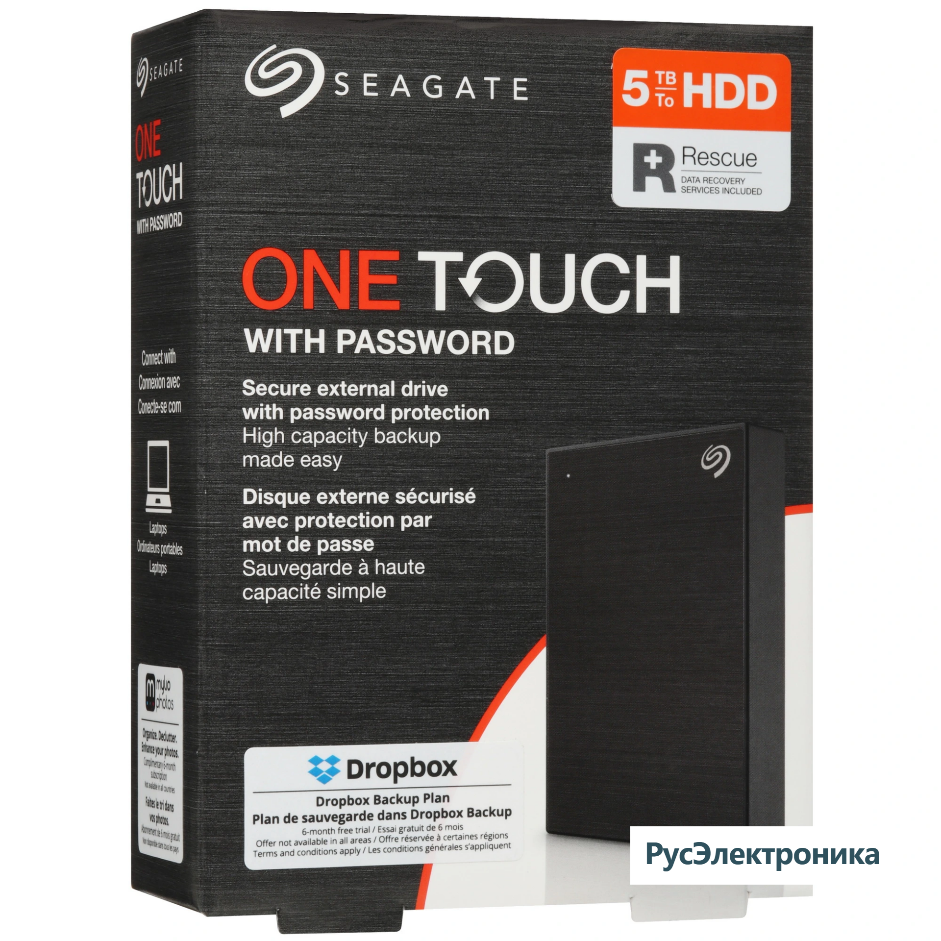  Внешний HDD Seagate One Touch 5 ТБ [STKZ5000400]