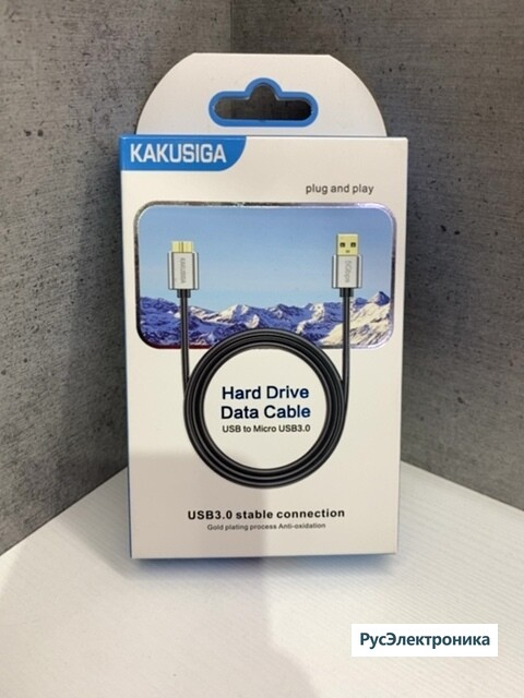 KAKUSIGA DATA CABLE HARD DRIVE USB TO MICRO USB3.0 [KSC-1527]