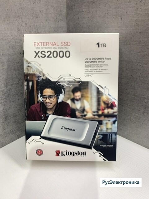 Внешний SSD диск Kingston XS2000 1000 Gb USB 3.2 Gen 2x2 [SXS2000/1000G]