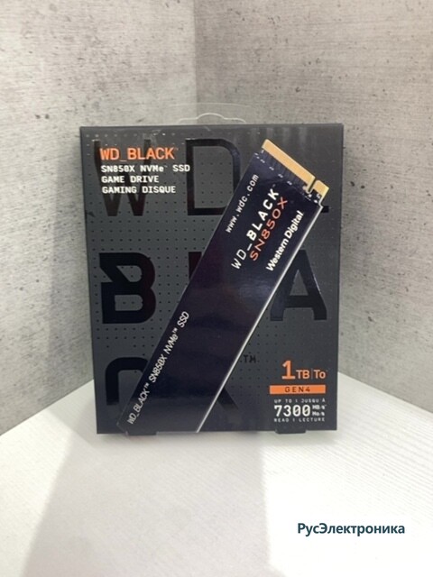 SSD накопитель 1000 ГБ Western Digital WDS100T2X0E, PCIe 4.0 x4, [WDS100T2X0E]