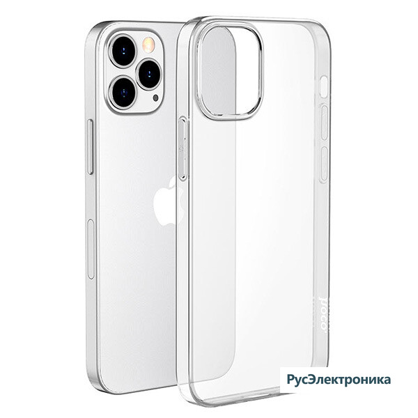 Чехол HOCO Light series TPU case для iPhone 15 Pro, прозрачный