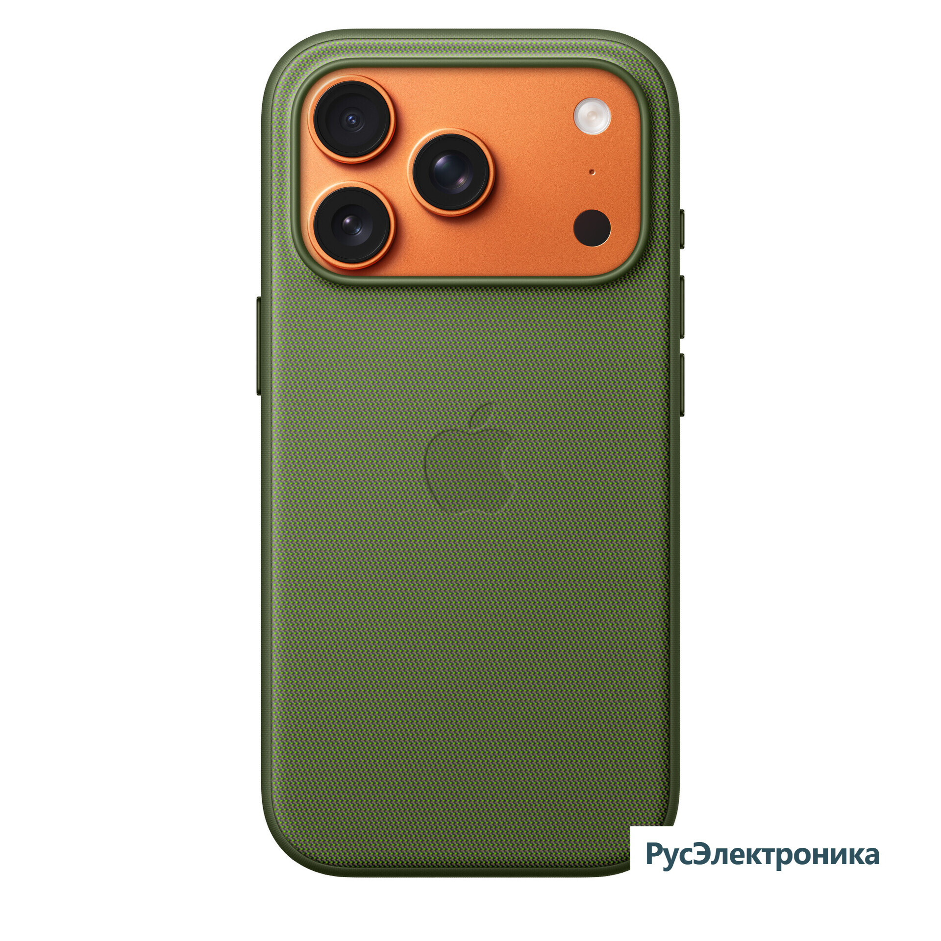 Защитный чехол Apple TechWoven Case с MagSafe для iPhone 17 Pro, зелёный (Green)