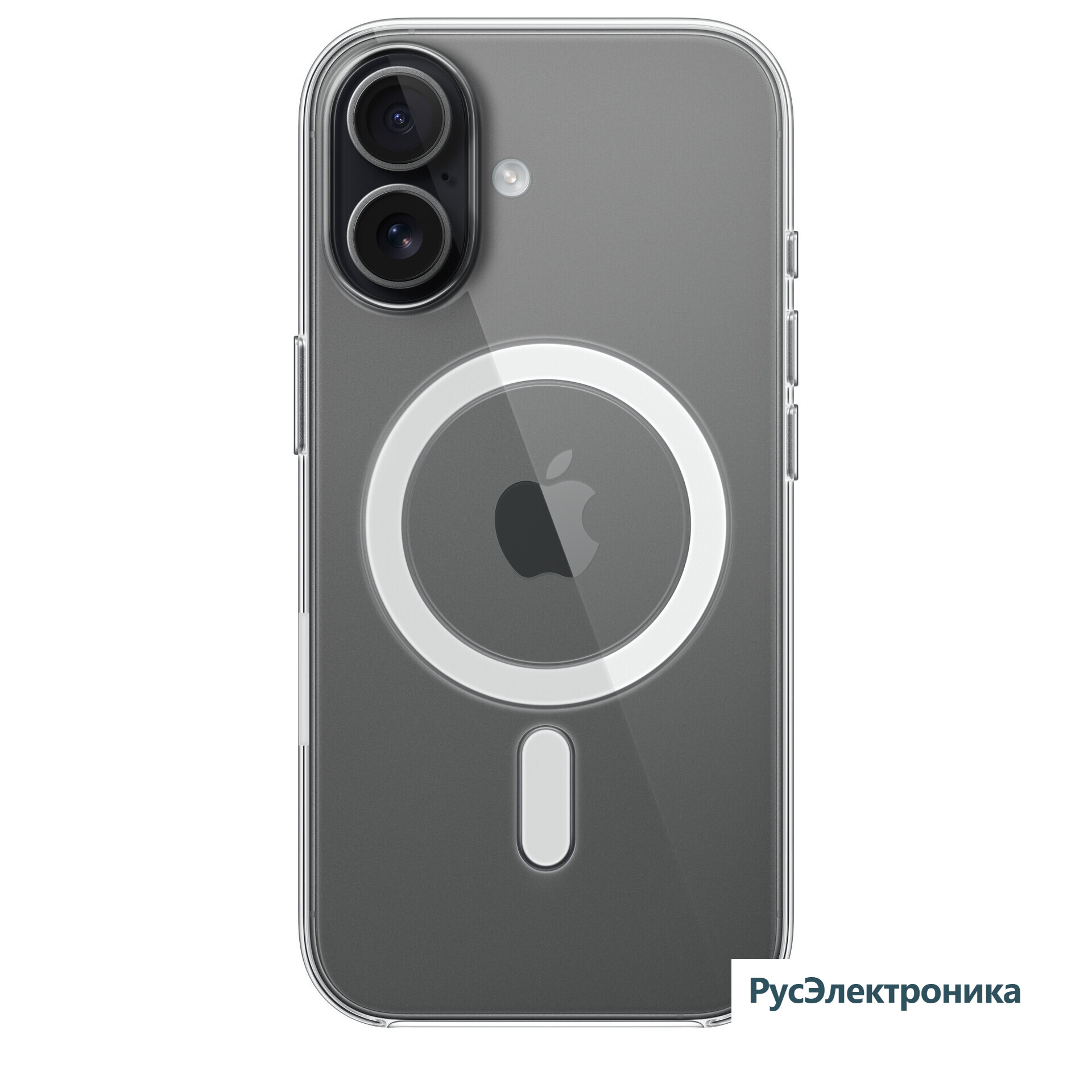 Защитный чехол Apple Clear Case с MagSafe для iPhone 17, прозрачный (Transparent)