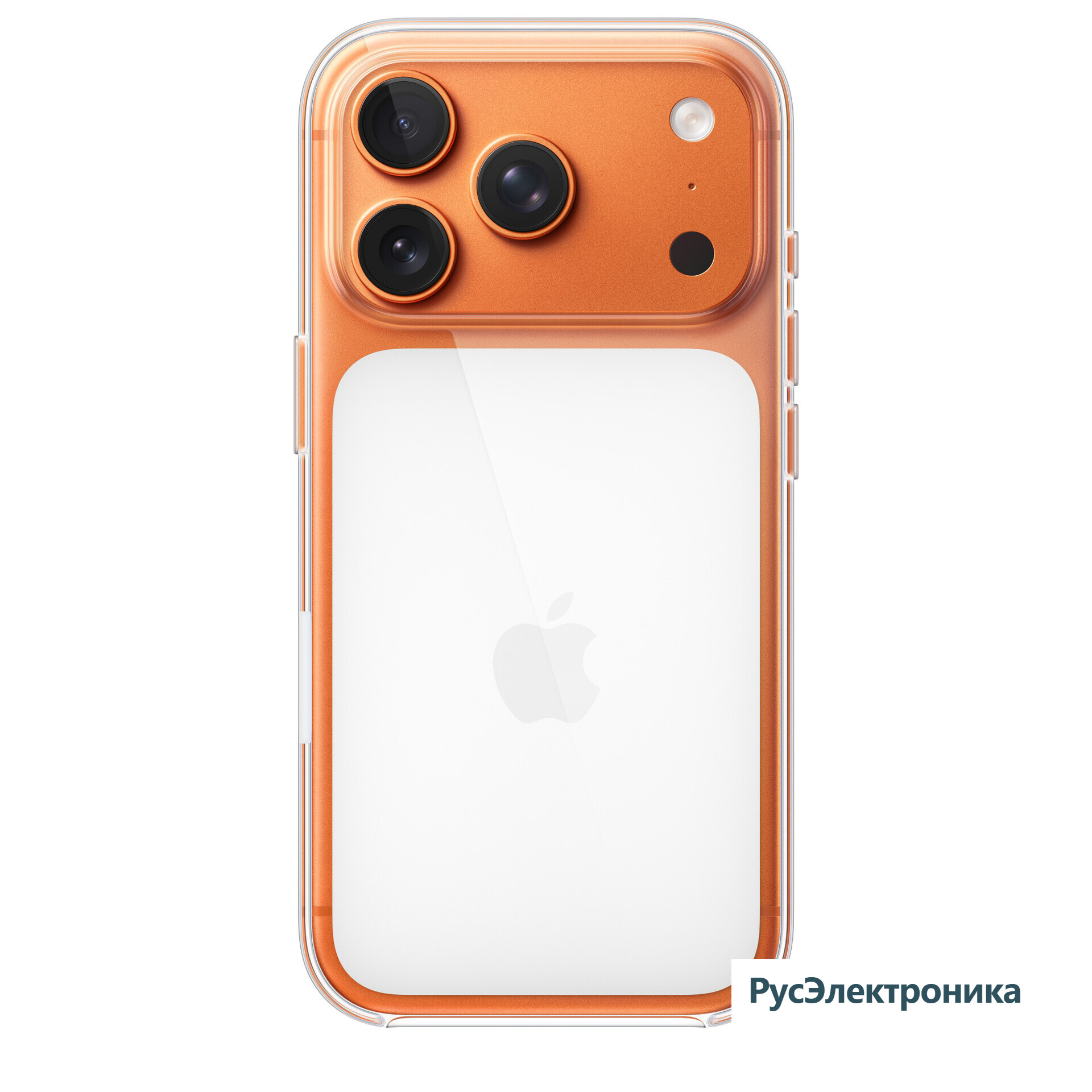 Защитный чехол Apple Clear Case с MagSafe для iPhone 17 Pro, прозрачный (Transparent)