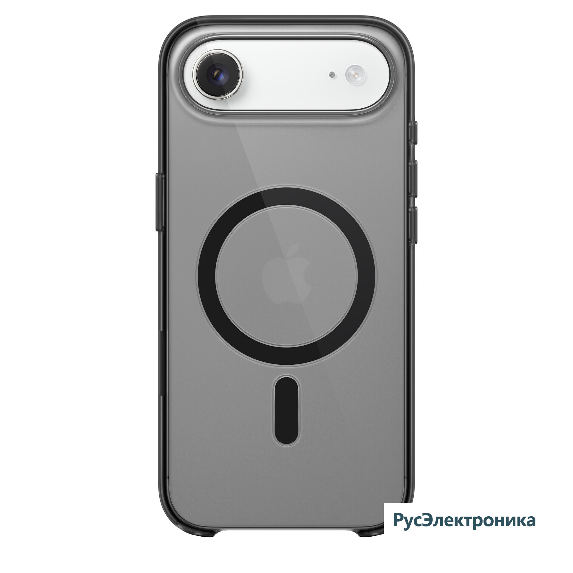Защитный чехол Apple Case с MagSafe для iPhone Air, прозрачный чёрный (Shadow)