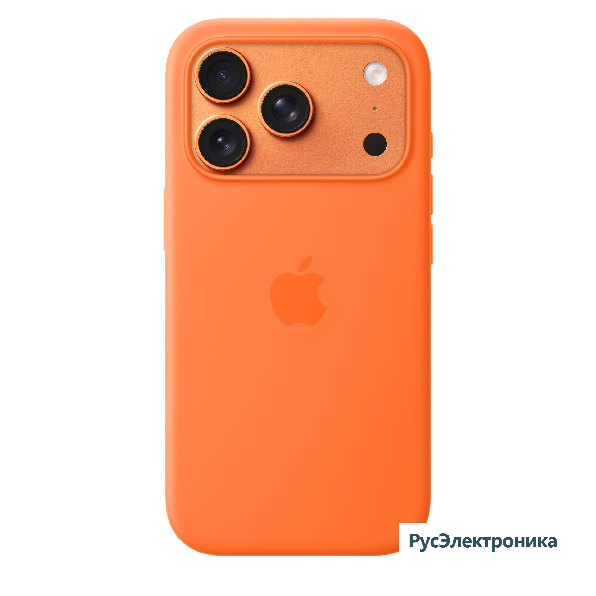 Защитный чехол Apple Silicone Case с MagSafe для iPhone 17 Pro, оранжевый (Orange)