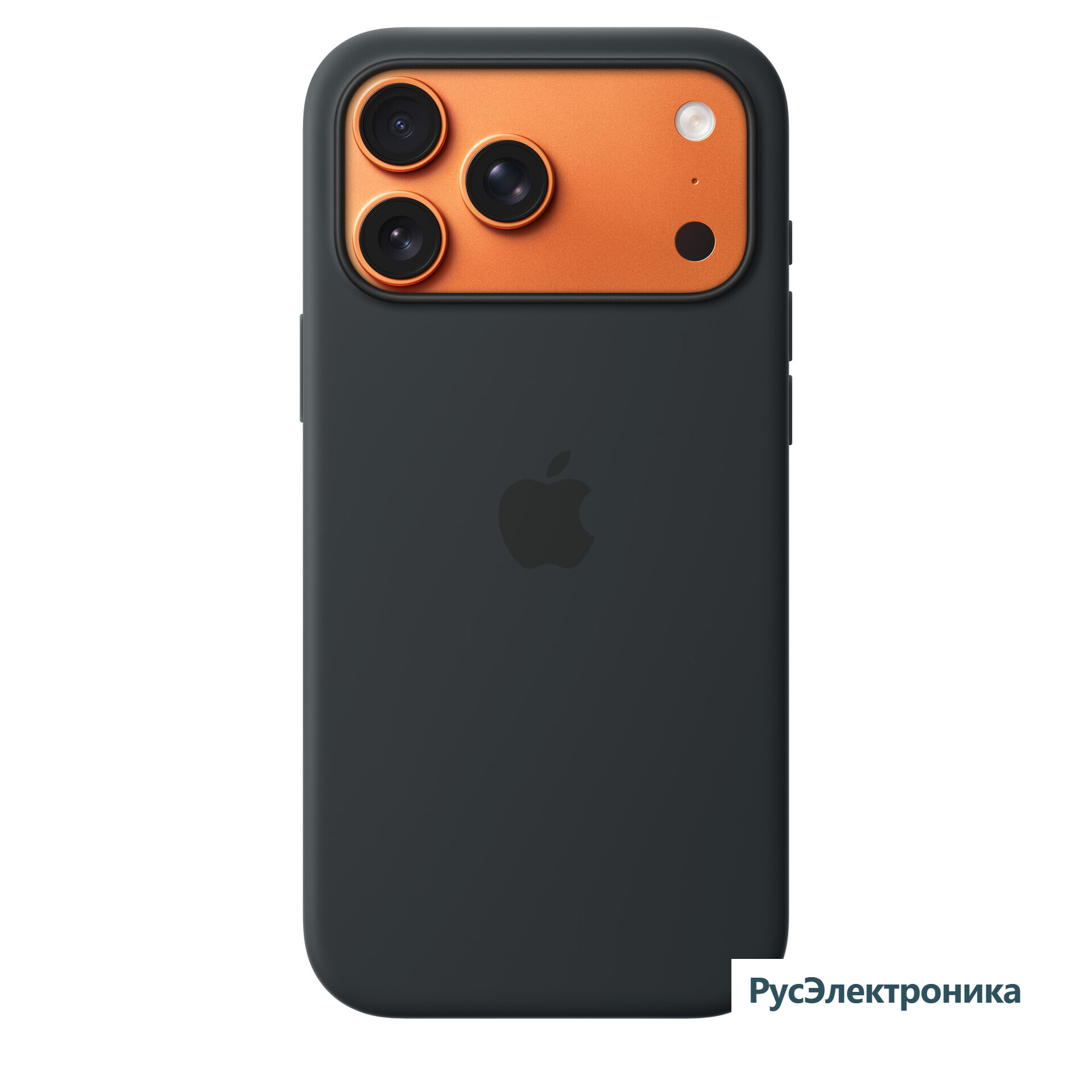 Защитный чехол Apple Silicone Case с MagSafe для iPhone 17 Pro Max, чёрный (Black)