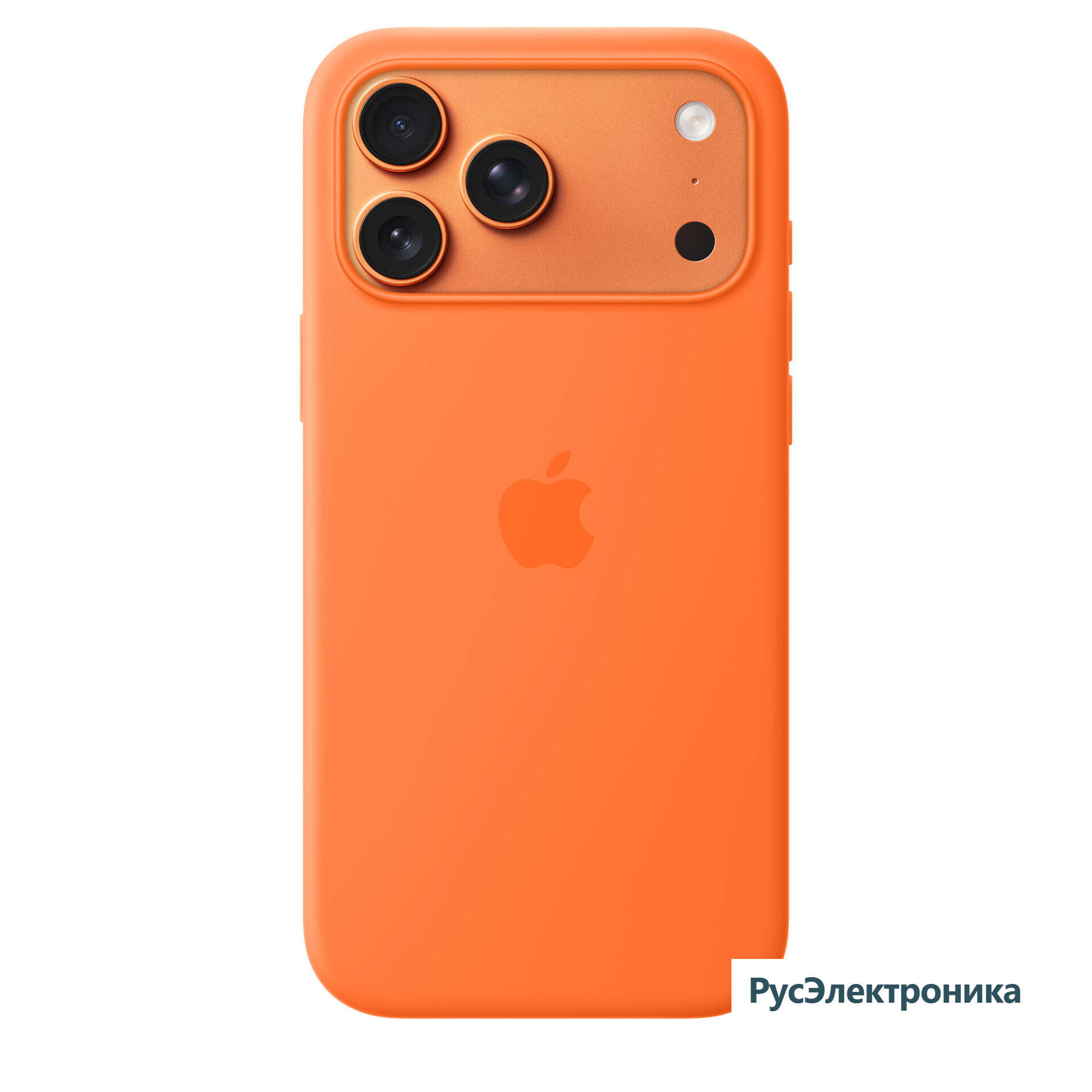 Защитный чехол Apple Silicone Case с MagSafe для iPhone 17 Pro Max, оранжевый (Orange)