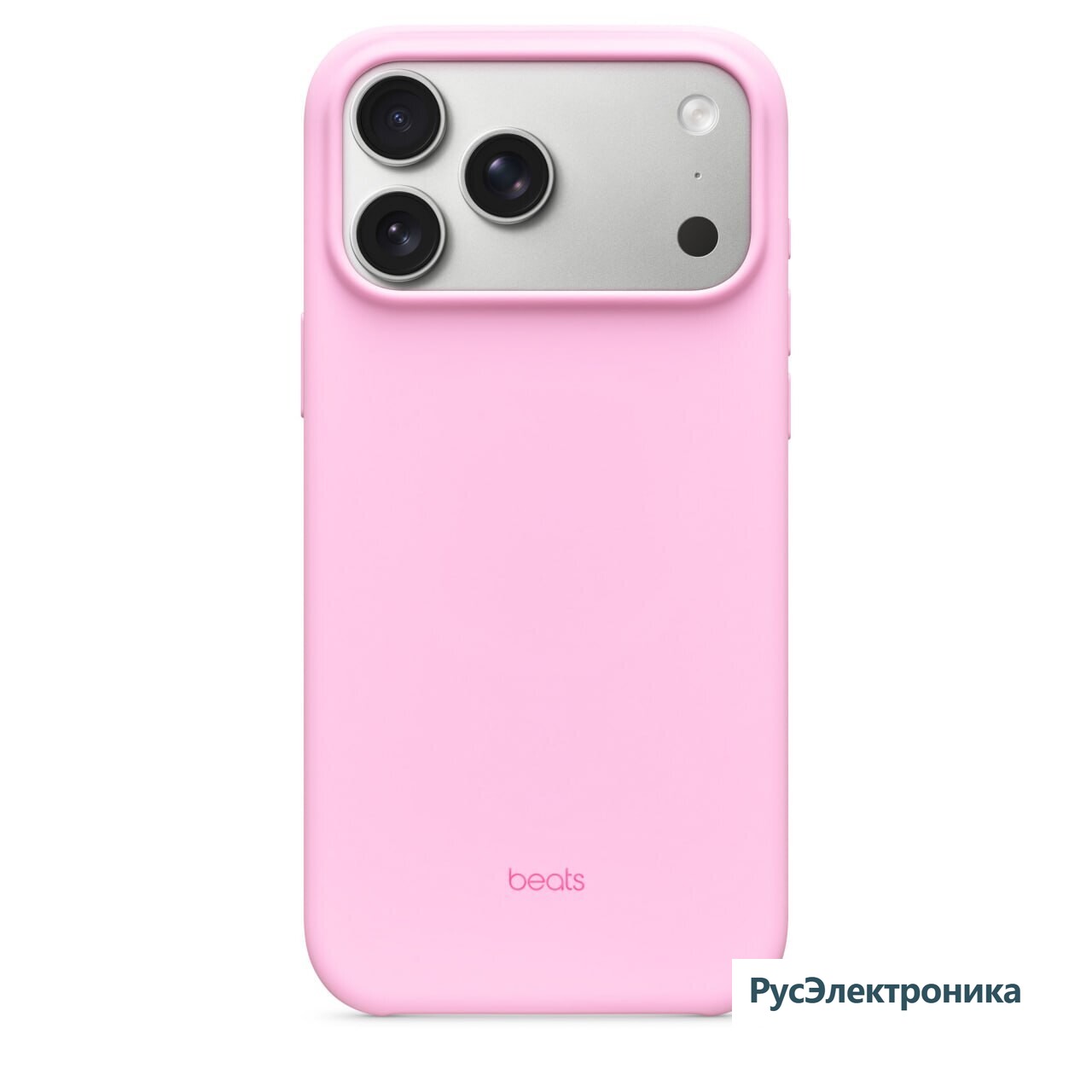 Чехол Beats для iPhone 17 Pro Max MagSafe and Camera Control Pebble Pink, розовый