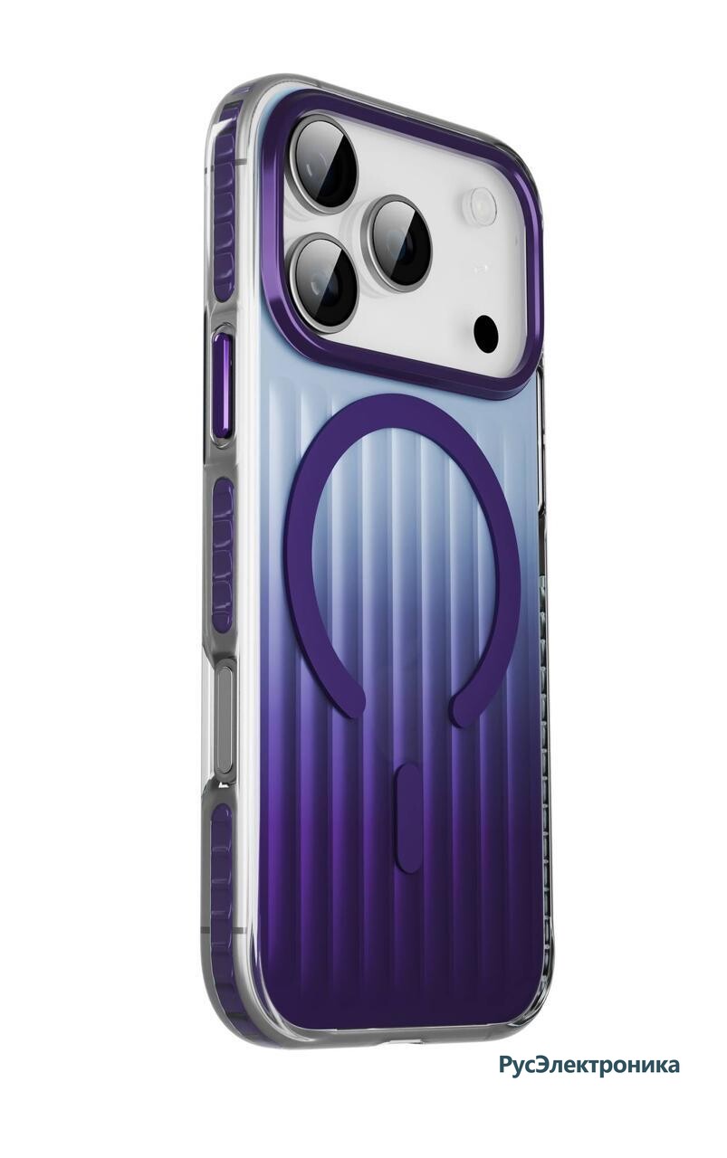 Защитный чехол Gurdini Ocean для Apple iPhone 17 Pro, фиолетовый (Purple)