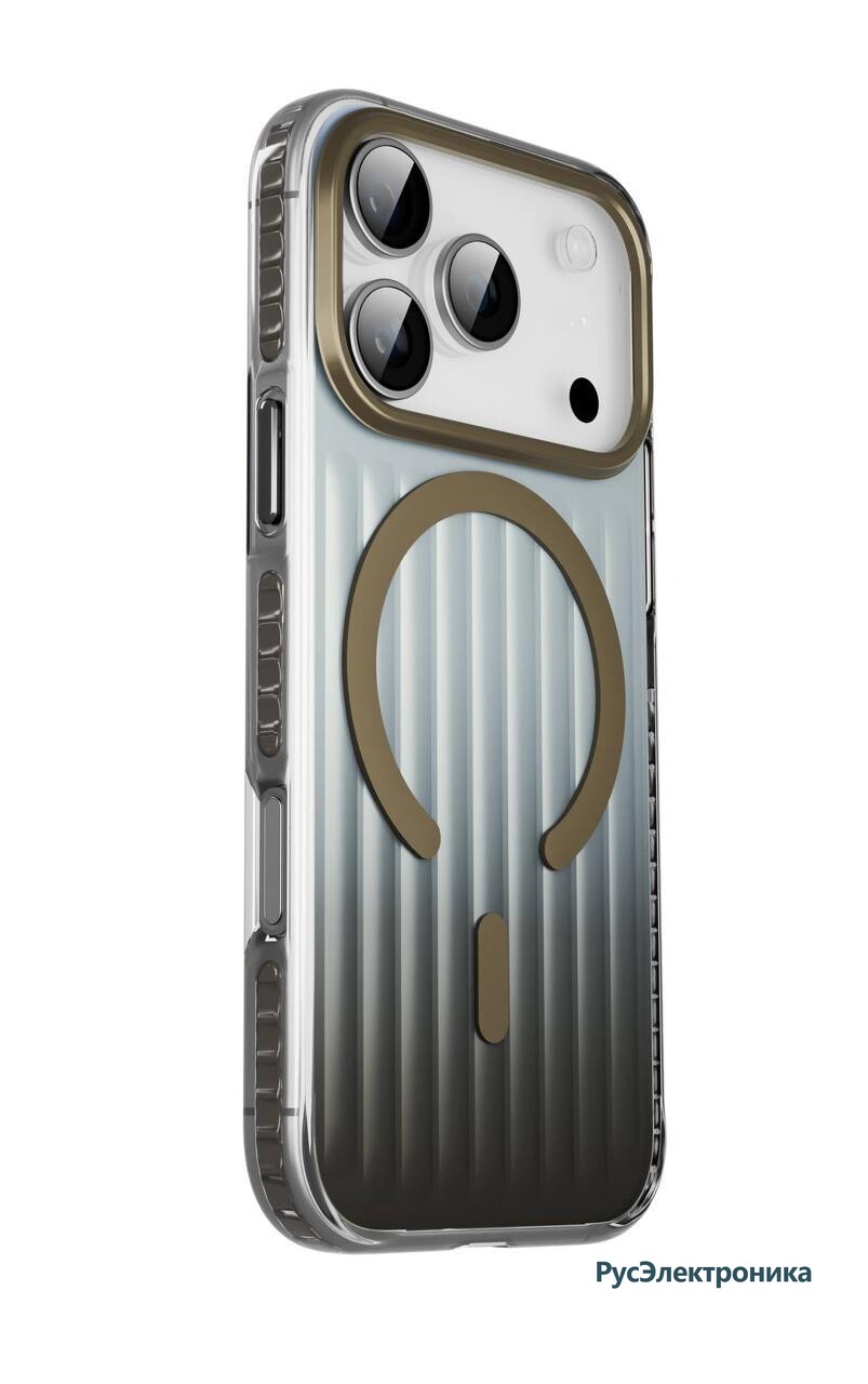 Защитный чехол Gurdini Ocean для Apple iPhone 17 Pro, серый (Gray)