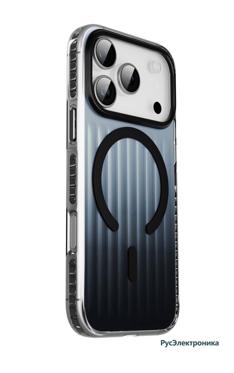 Защитный чехол Gurdini Ocean для Apple iPhone 17 Pro Max, чёрный (Black)