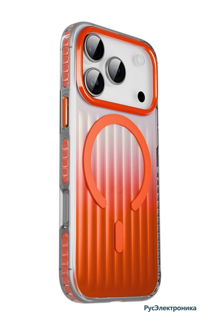 Защитный чехол Gurdini Ocean для Apple iPhone 17 Pro, оранжевый (Orange)
