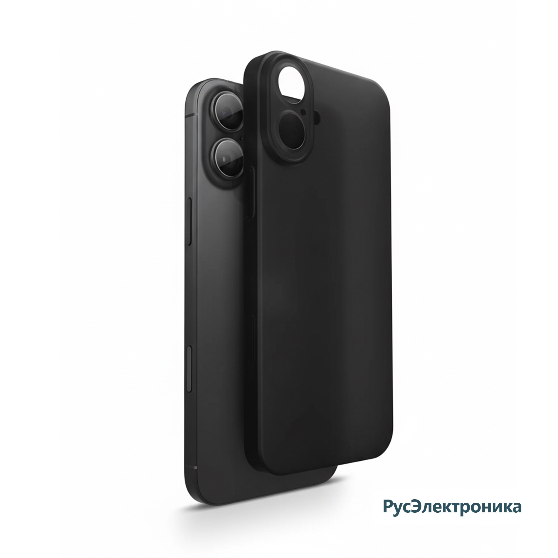 Защитный чехол Gurdini Ultra Twin для Apple iPhone 17, чёрный (Black)