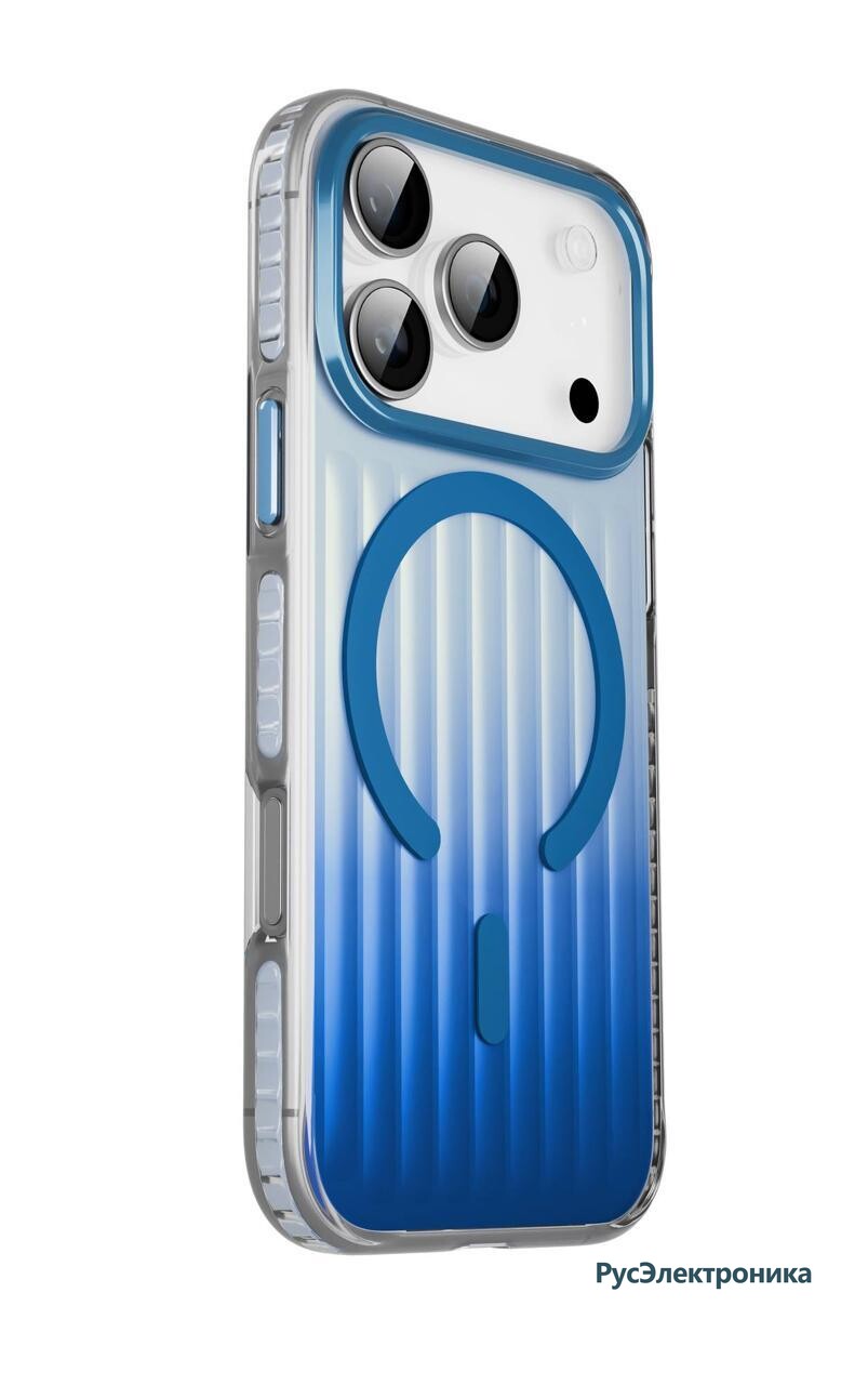 Защитный чехол Gurdini Ocean для Apple iPhone 17 Pro Max, синий (Blue)