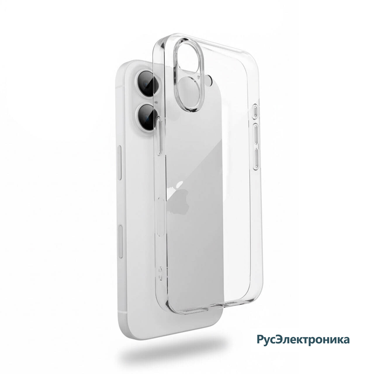 Защитный чехол Gurdini Ultra Twin для Apple iPhone 17, c защитой камеры, прозрачный (Transparent)