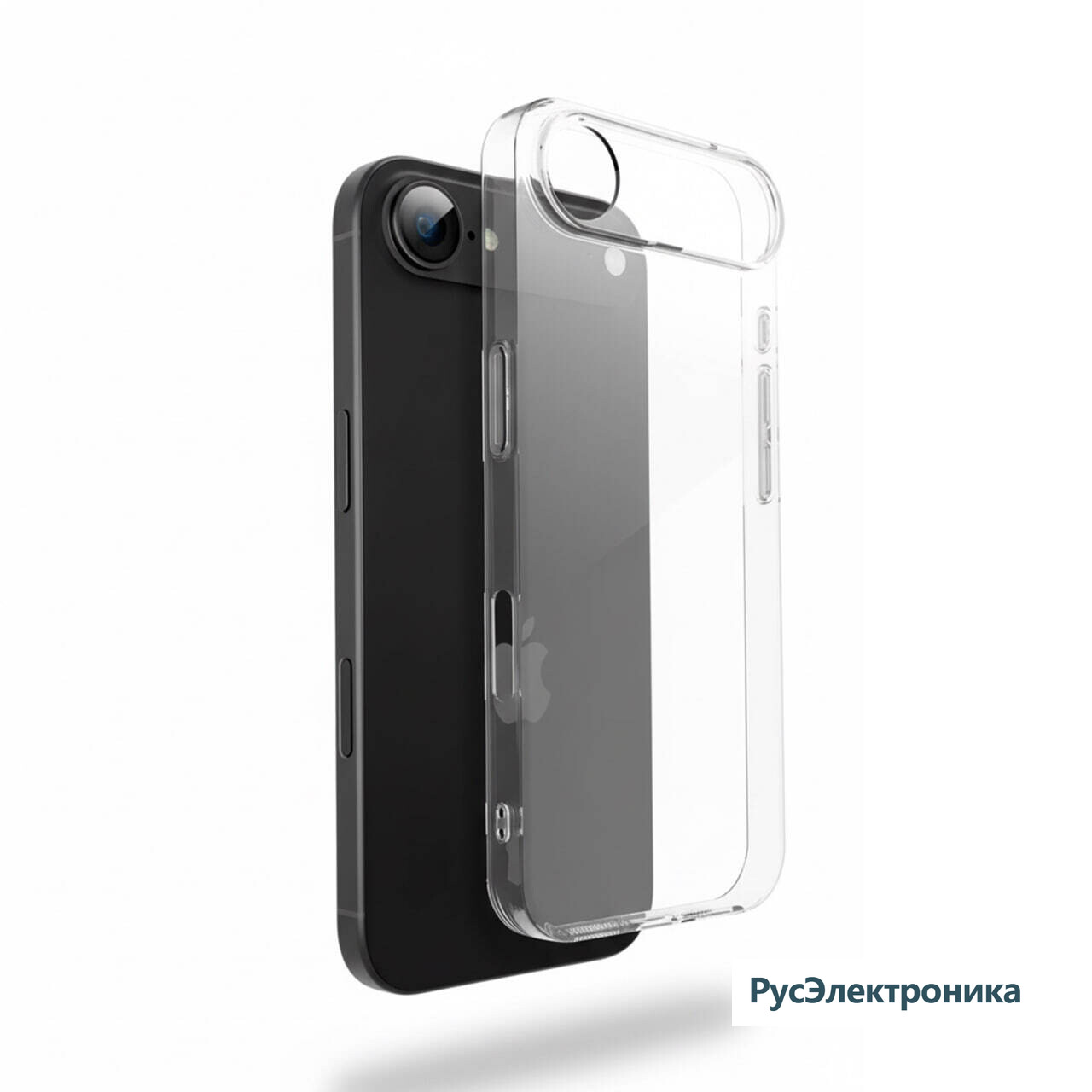 Защитный чехол Gurdini Ultra Twin для Apple iPhone Air, c защитой камеры, прозрачный (Transparent)