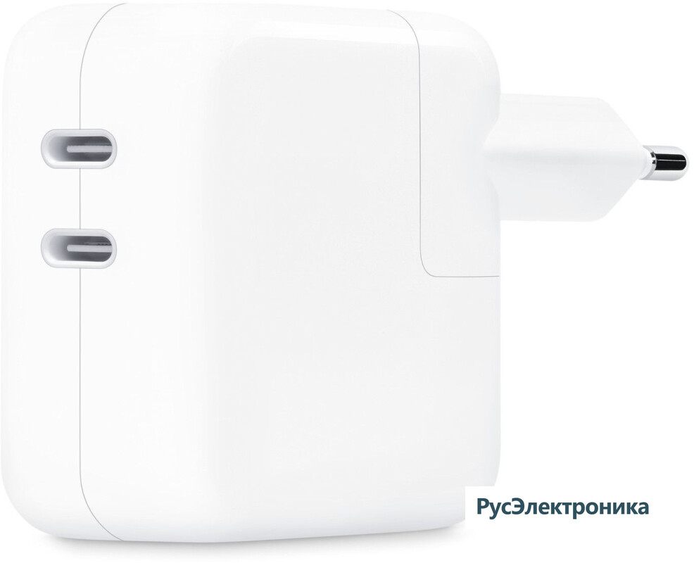 Адаптер питания Apple Dual USB-C 35 Вт (MW2K3)