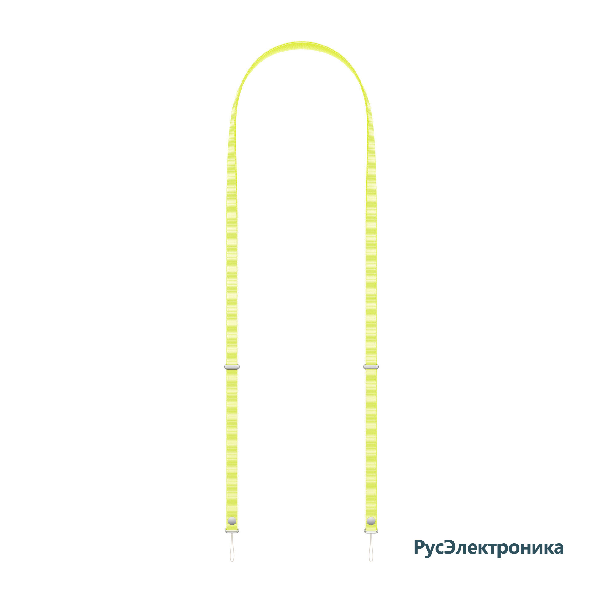 Наплечный ремень Apple Crossbody Strap для iPhone, жёлтый (Neon Yellow)