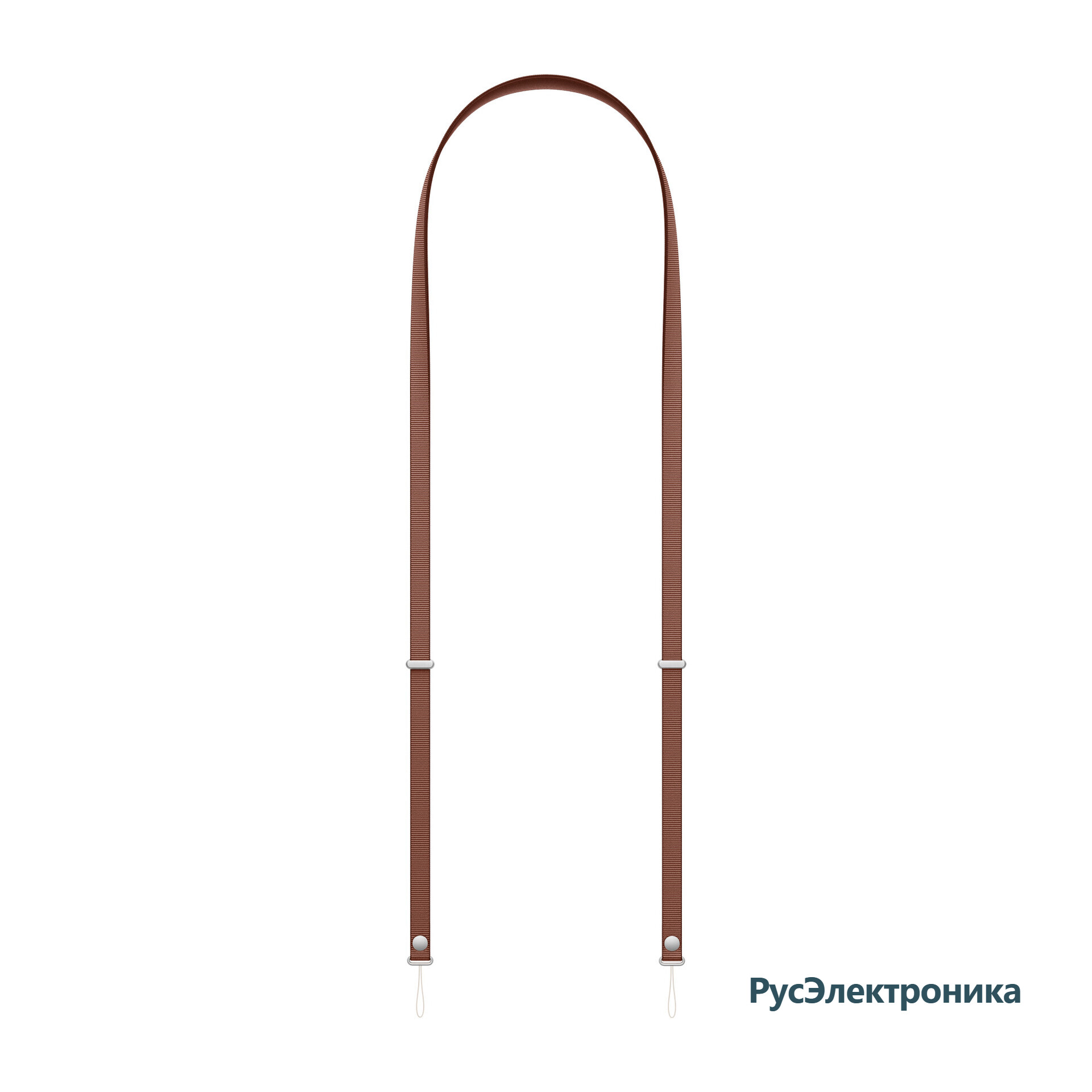 Наплечный ремень Apple Crossbody Strap для iPhone, коричневый (Sienna)