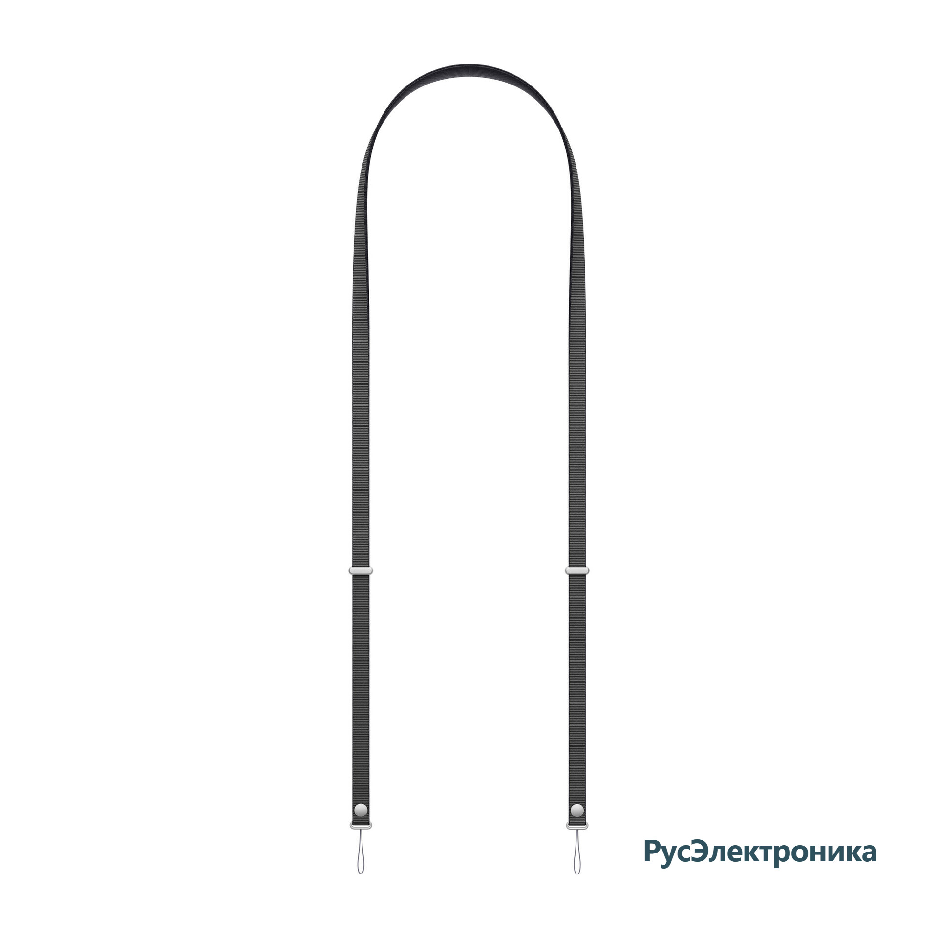 Наплечный ремень Apple Crossbody Strap для iPhone, чёрный (Black)