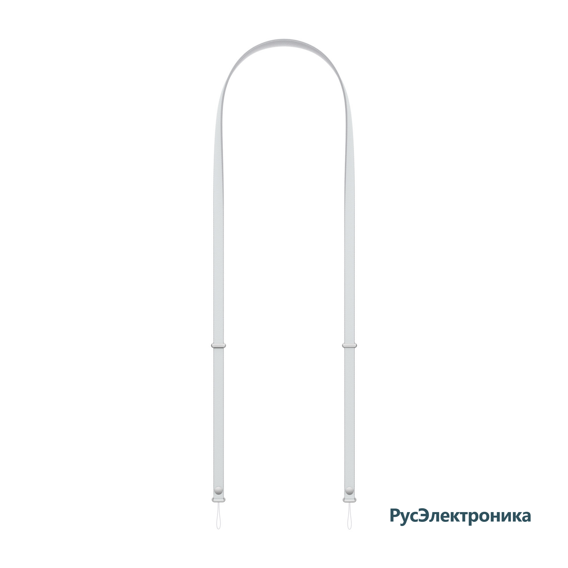 Наплечный ремень Crossbody Strap для iPhone, белый (Light Gray)