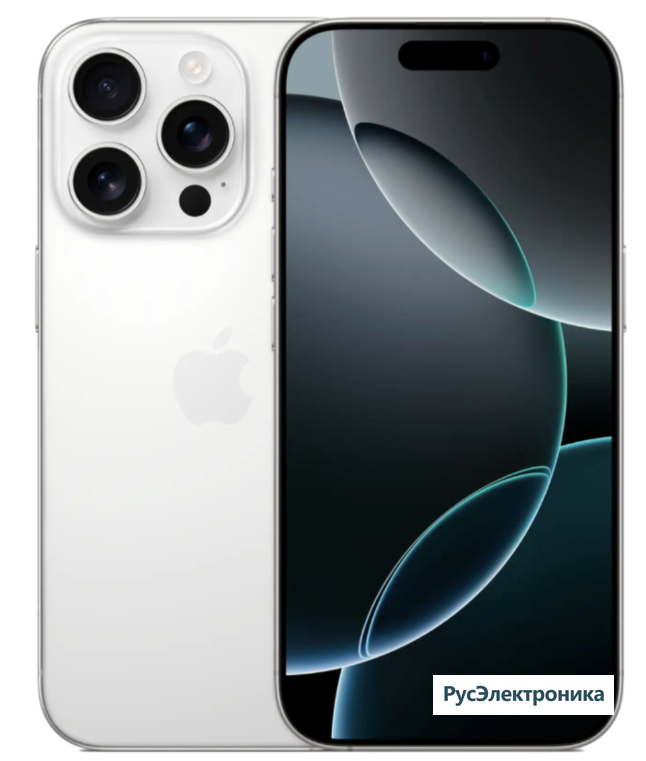 Смартфон Apple iPhone 16 Pro 128GB White Titanium (Белый титан) nano-Sim + eSim