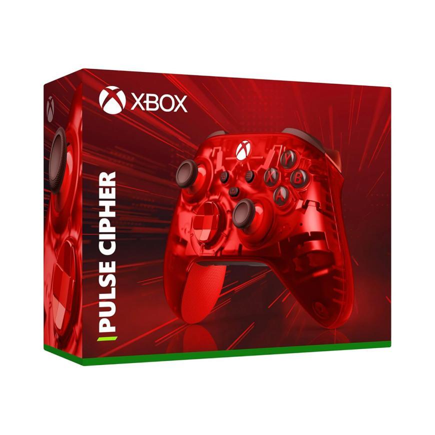 Геймпад Microsoft Xbox Series X|S, прозрачно-красный (Pulse Cipher)