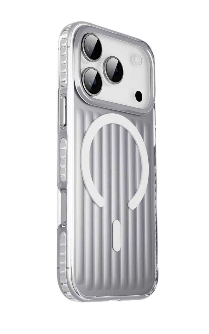 Защитный чехол Gurdini Ocean для Apple iPhone 17 Pro Max, серебристый (Metalic Silver)