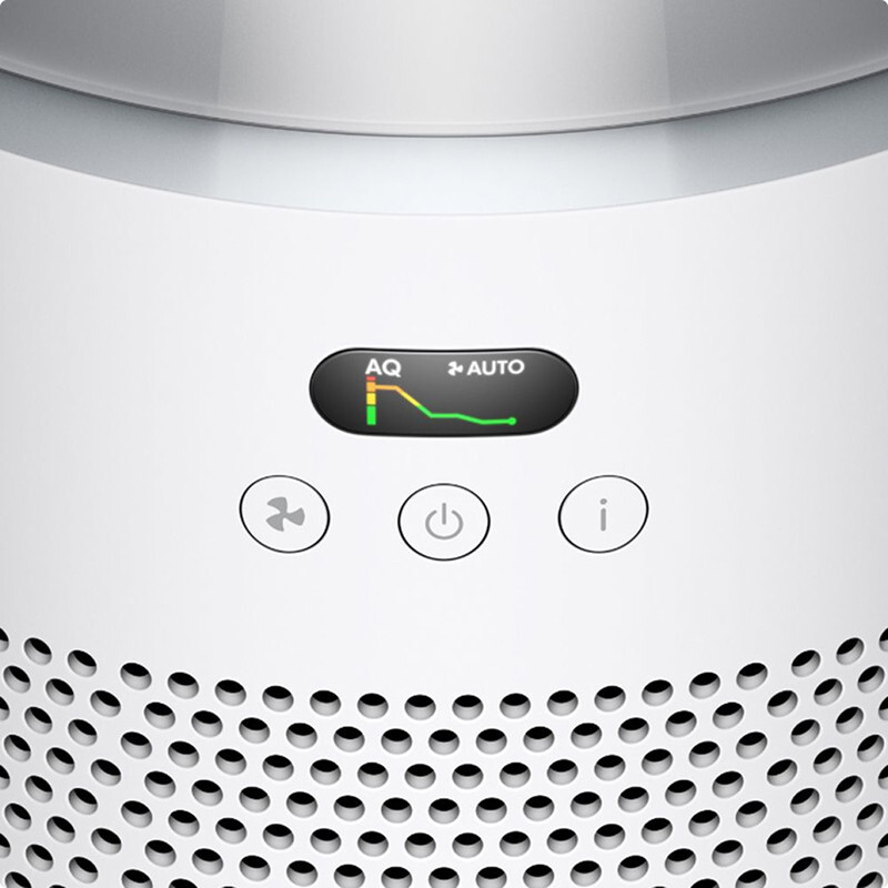 Очиститель воздуха Dyson HushJet Purifier Compact HJ10, белый/серебристый (White/Silver) (2025)