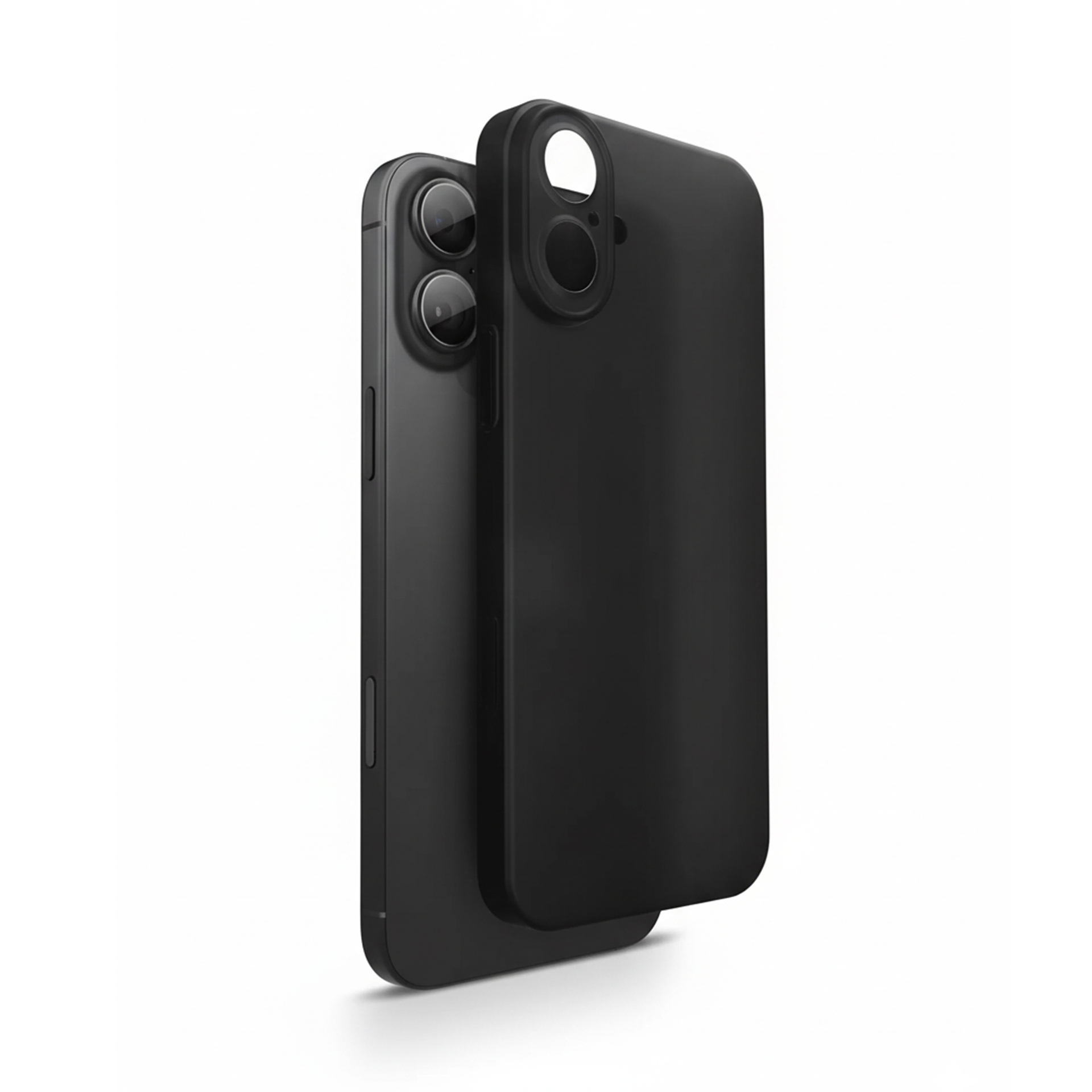 Защитный чехол Gurdini Ultra Twin для Apple iPhone 17, чёрный (Black)